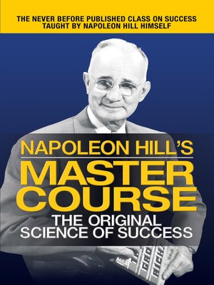cover image of Napoleon Hill's Master Course